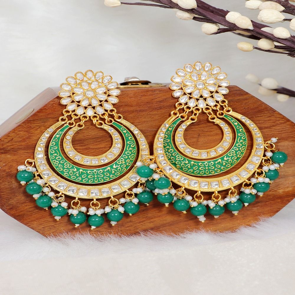 Buy CRUNCHY FASHION Drops and Danglers Earrings for Women - Silver Online  at Best Prices in India - JioMart.