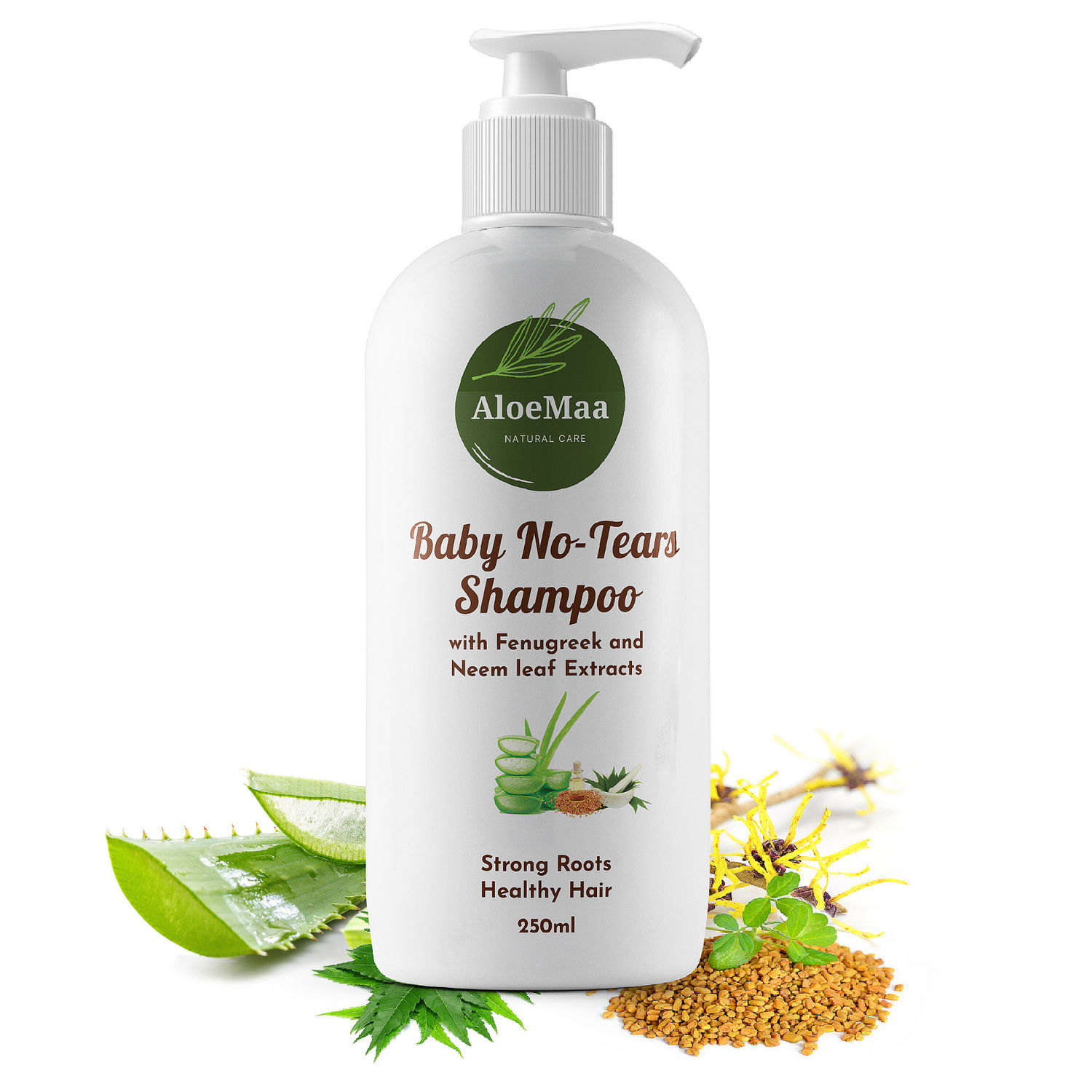 Aloemaa Notears Aloe Baby Shampoo, 250ml