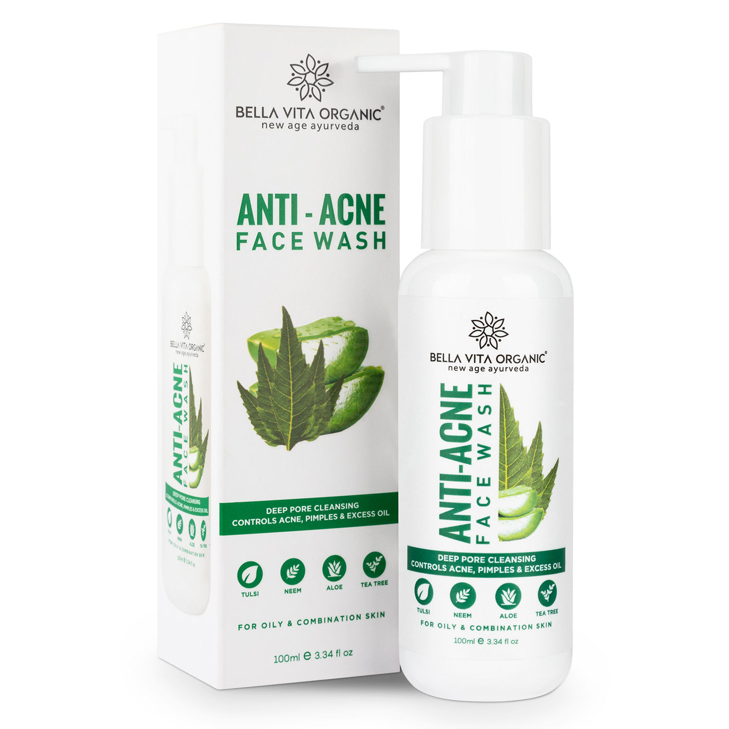 Bella Vita Organic Anti Acne Face Wash bella-vita-organic-anti-acne-face-wash