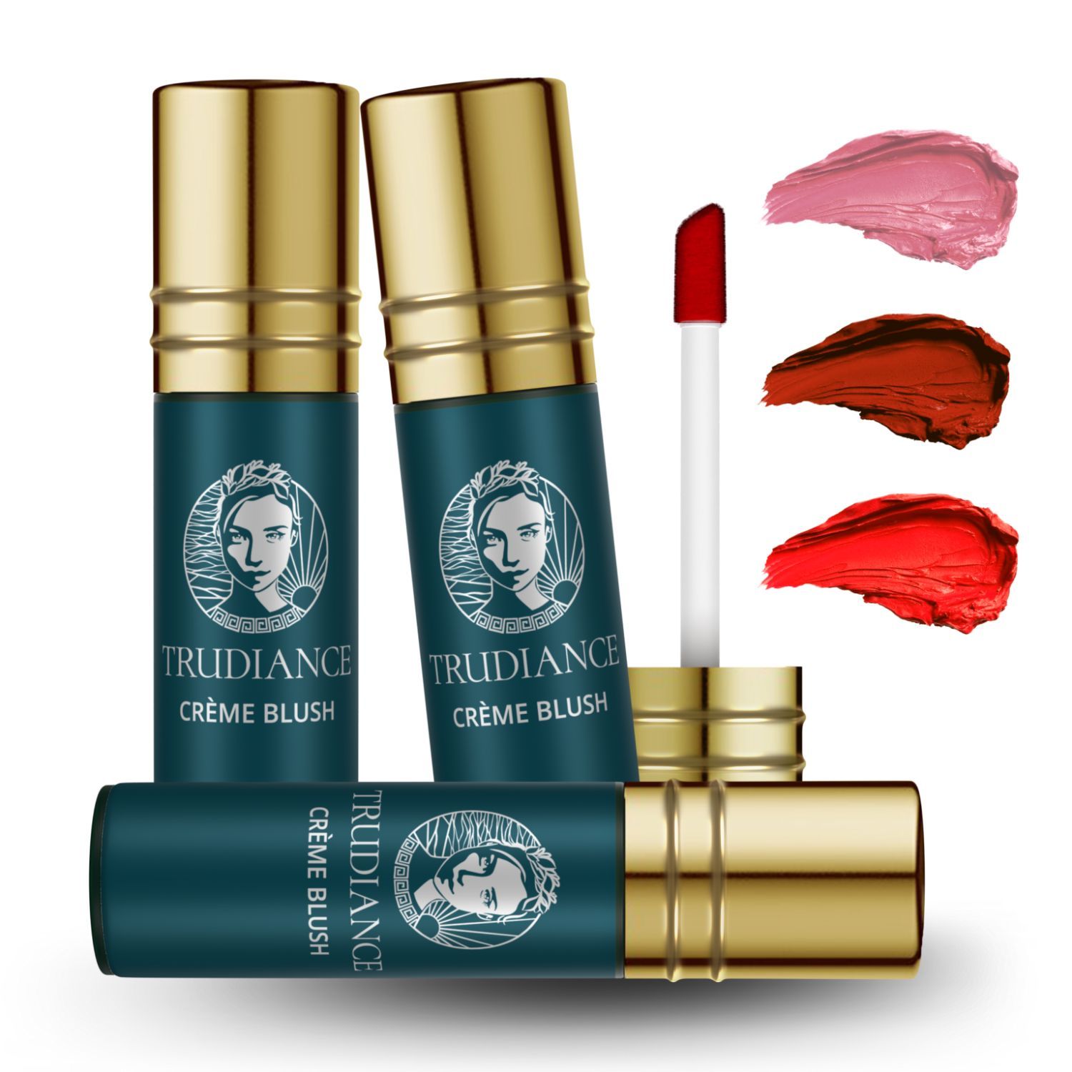 TRUDIANCE Creme Blush Trio TransferProof LongLasting Dewy