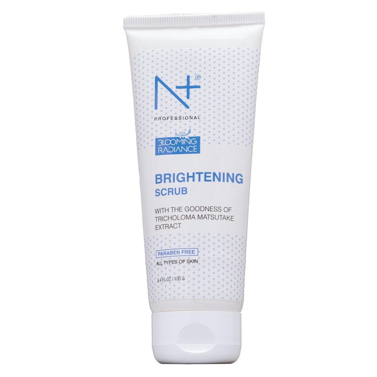 N Plus Professional Brightening Scrub, With the goodness of Tricholoma