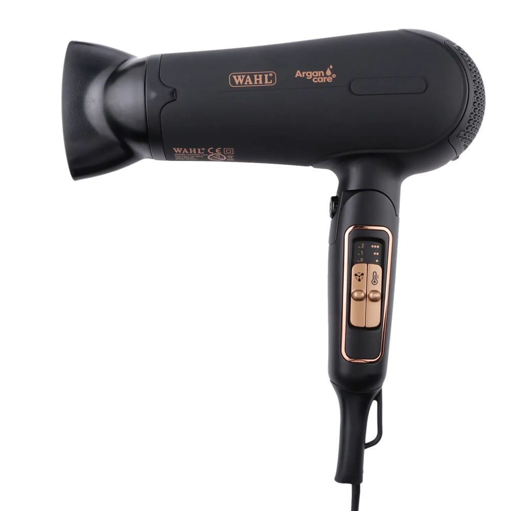 Wahl WCHD81324 Argan Oil Infused Hair Dryer; 3 Heat & 2 Speed Settings