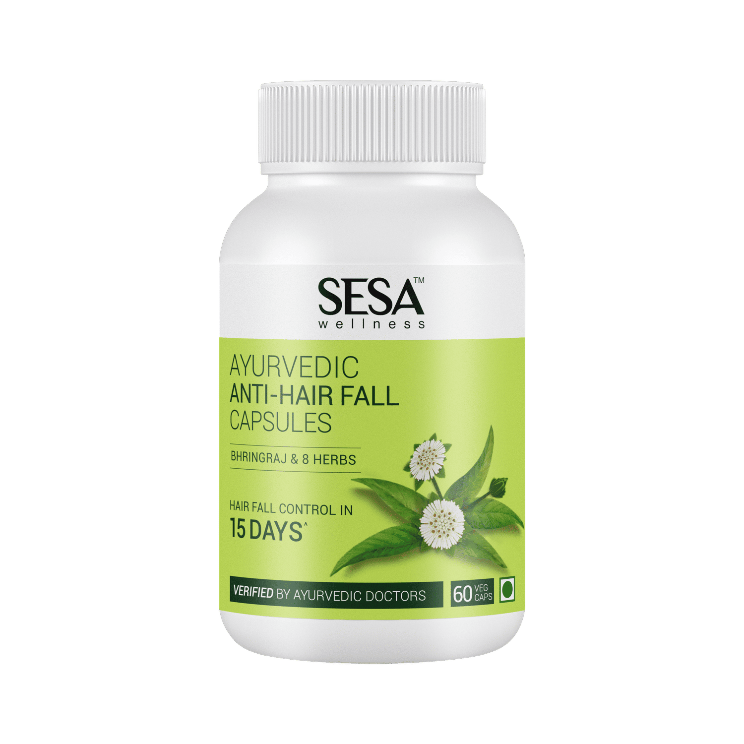 Sesa Ayurvedic Anti Hair Fall Capsules Hair Fall Control In 15 DAYS 
