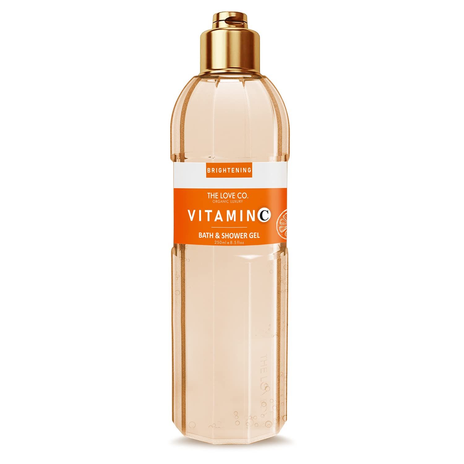 The Love Co VITAMIN C ORANGE & GINGER BODY WASH250ML