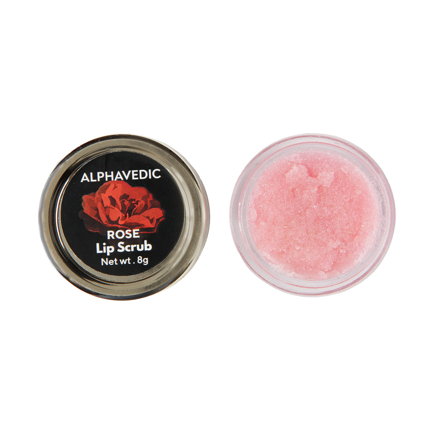 Alphavedic Rose Lip Scrub