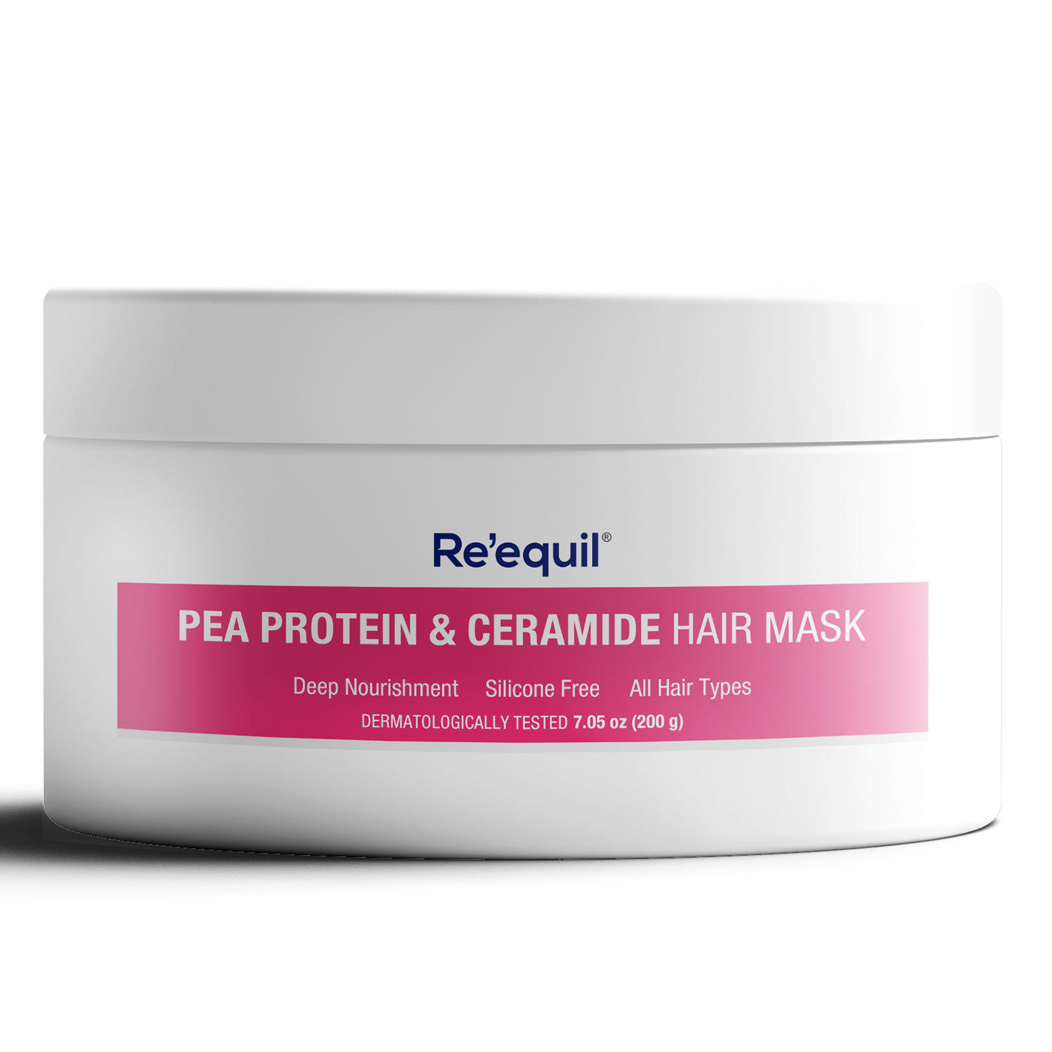 Re'equil Pea Protein & Ceramide Hair Mask for Dry, Damaged Hair (200g)
