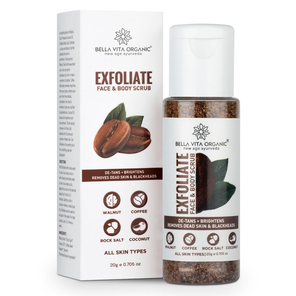 Bella Vita Organic Exfoliate Scrub for face & body