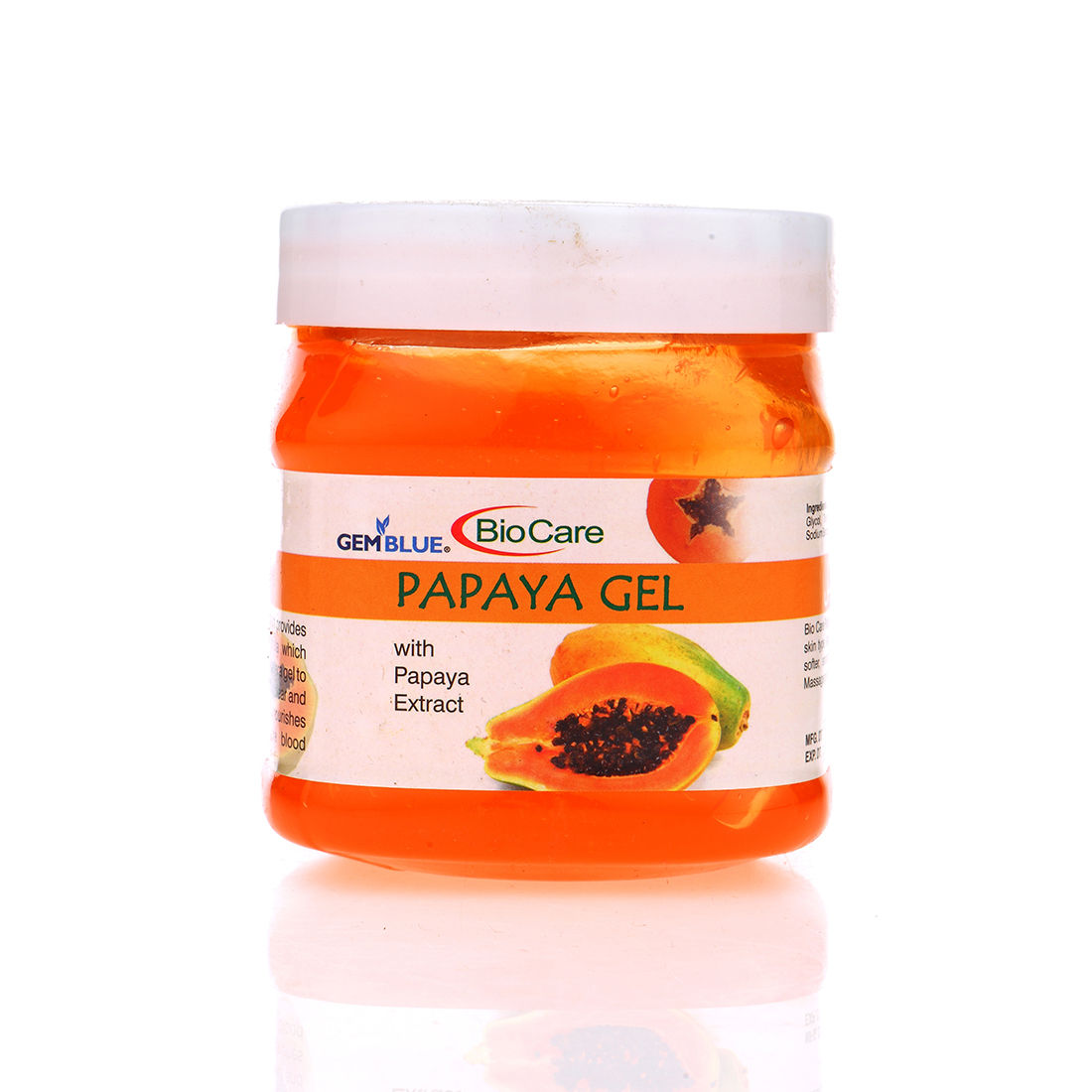 GEMBLUEBioCare Papaya Face and Body Gel (500 ml)