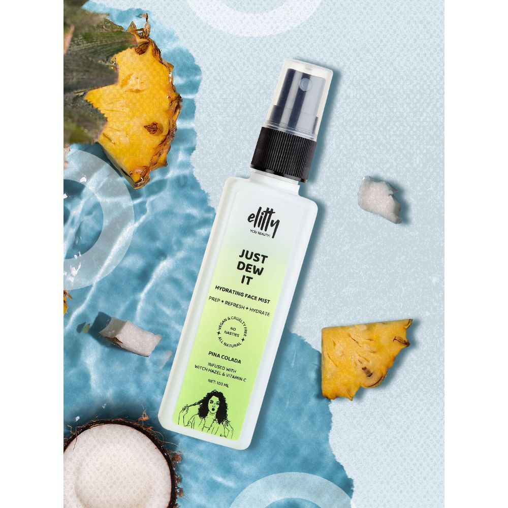 Elitty Just dew it Hydrating Face Mist Infused with Witch Hazel and