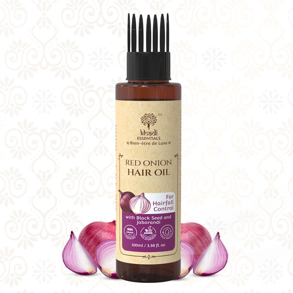 Khadi Essentials Red Onion & Black Seed Oil Hair Oil