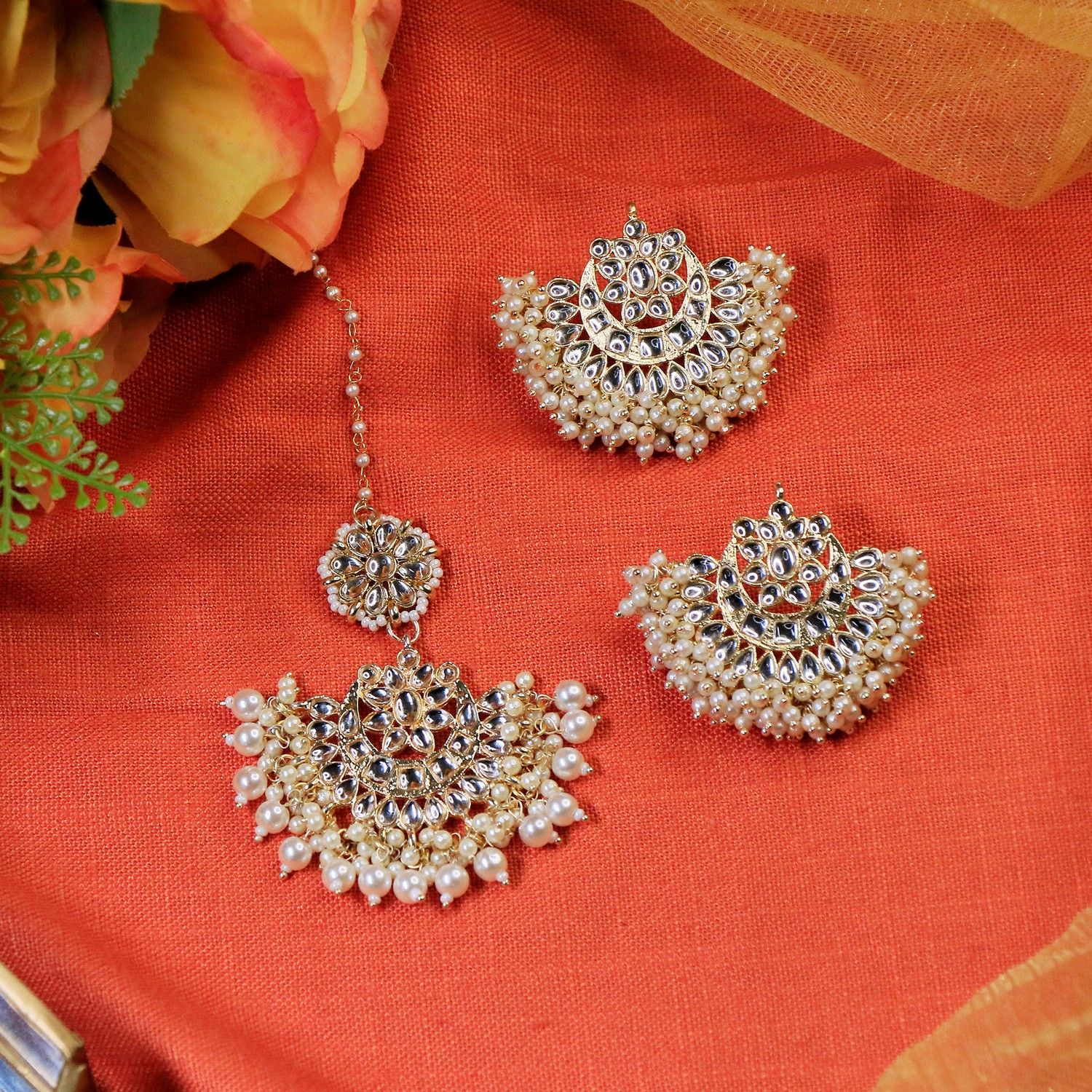 Teeka earring set clearance