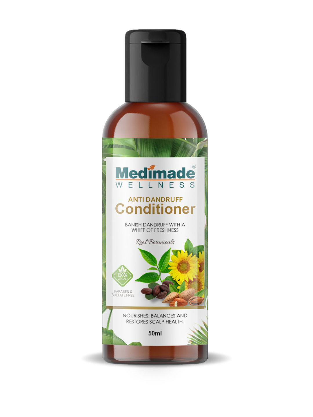 Medimade Anti Dandruff Hair Conditioner with Almond Oil and Olive Oil