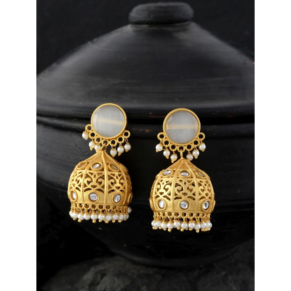 Shaya by CaratLane Earrings  Buy Shaya by CaratLane One and Only 7 Stone  Ear Cuff in Gold Plated 925 Silver Online  Nykaa Fashion
