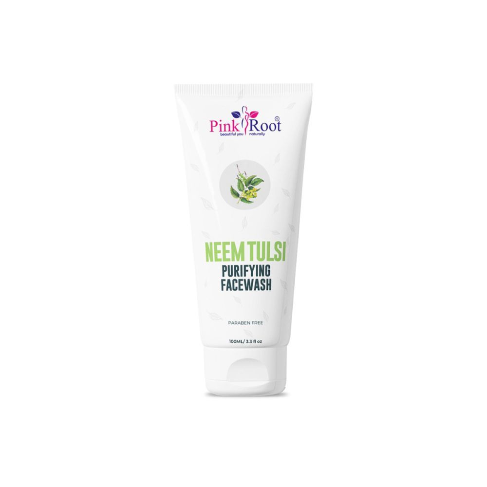 Pink Root Neem Tulsi Purifying Face Wash 100ml
