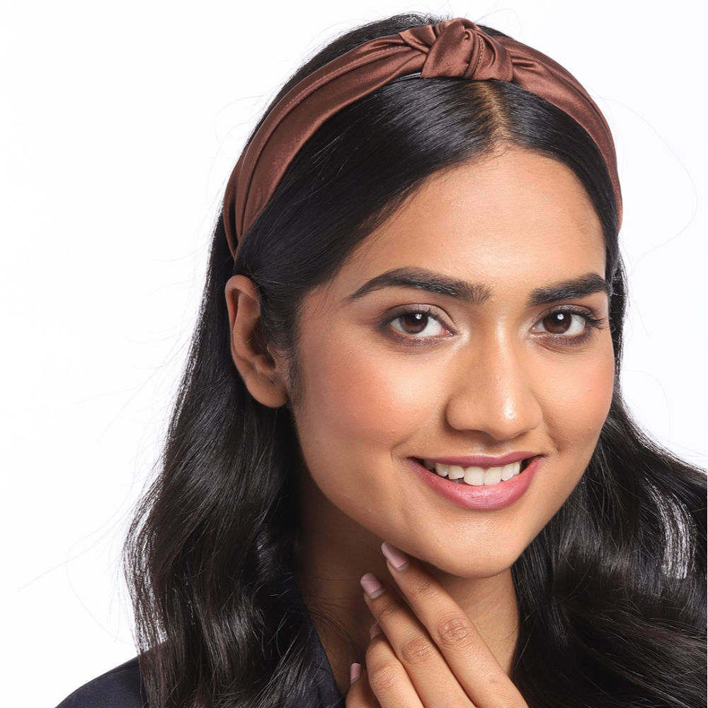 Blue - Fabart Knotted Hair Band 31