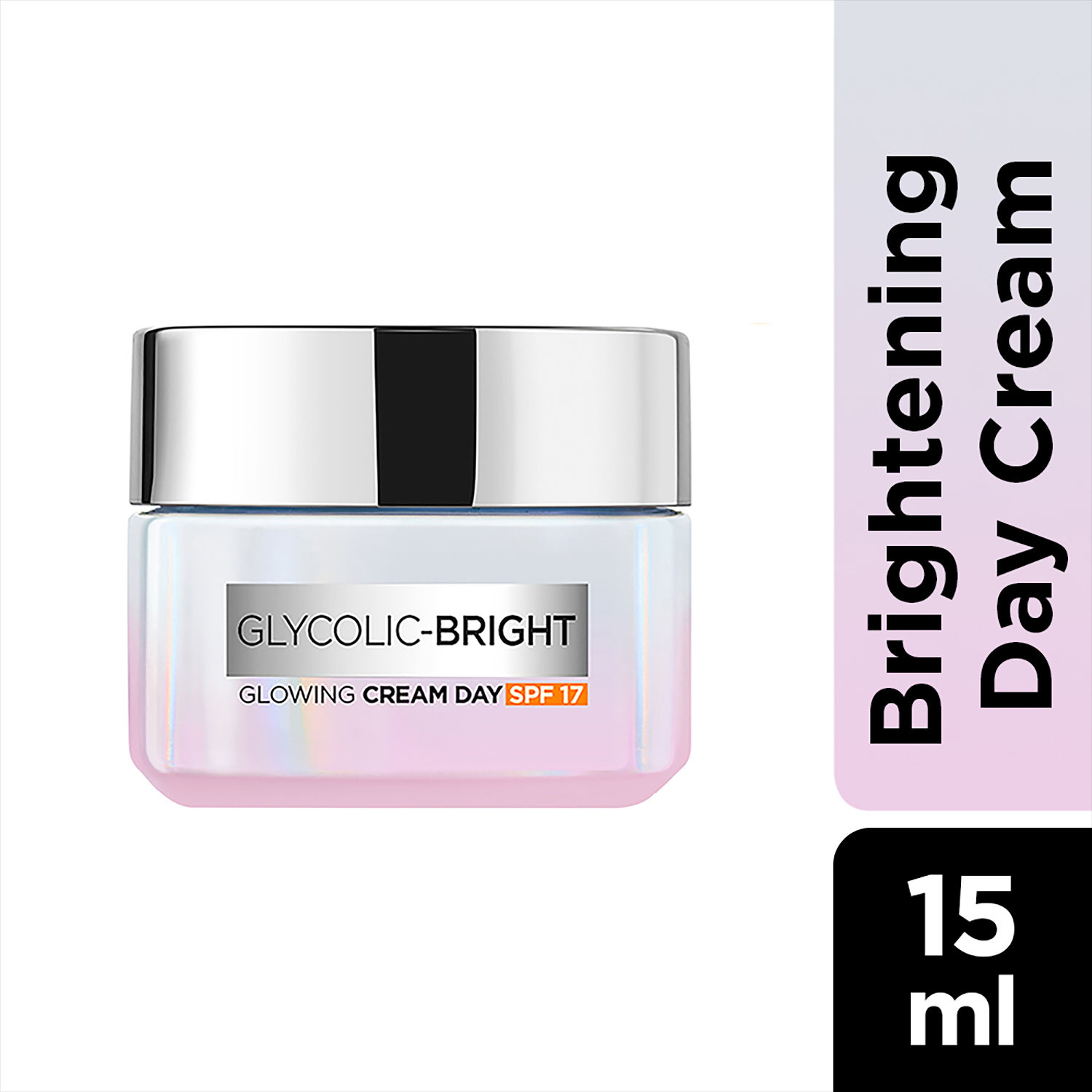 L'Oreal Paris Glycolic Bright Day Cream with SPF 17, 15ml Skin