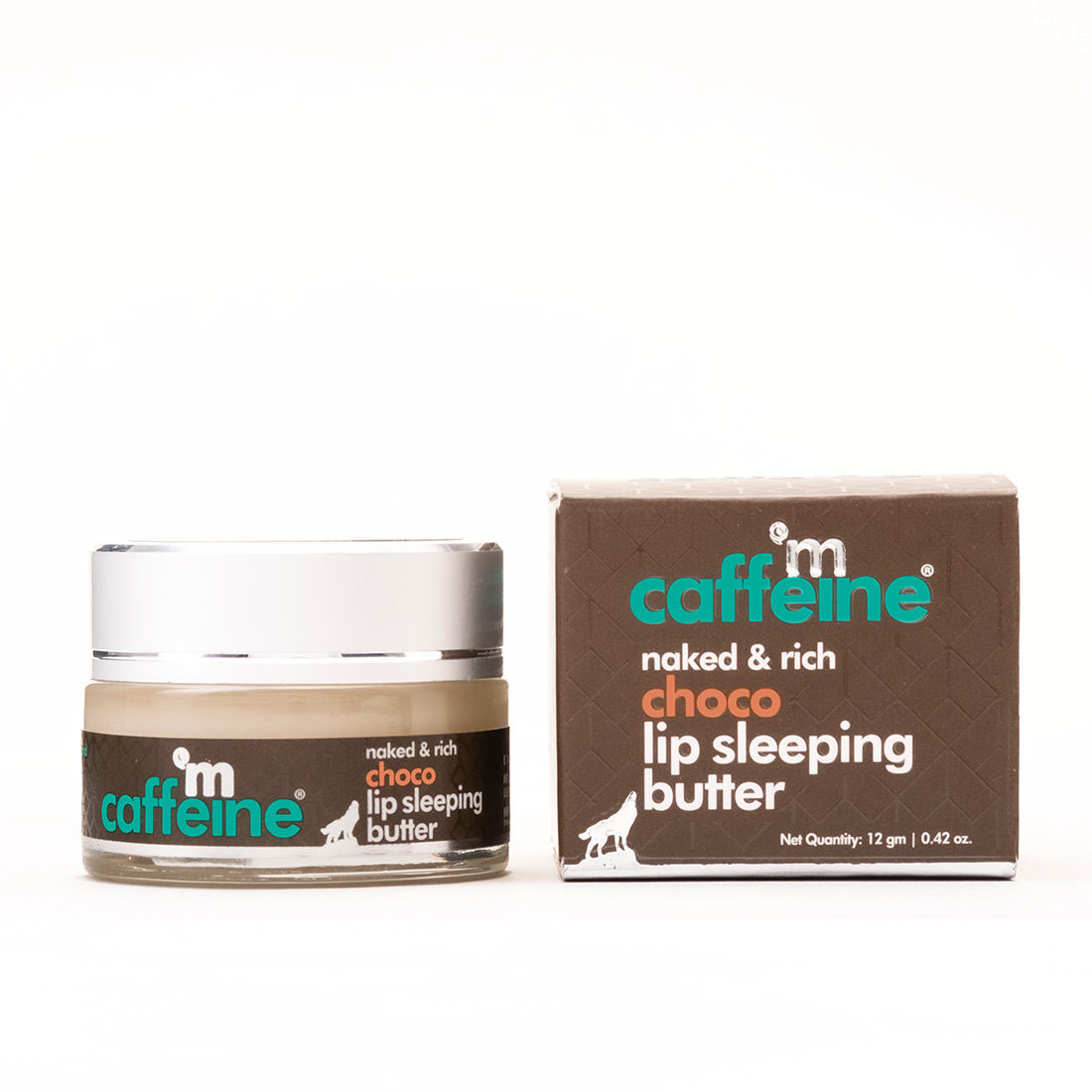 Free mCaffeine Choco Lip Sleeping Butter 24 Hours Moisturization (12 gm)