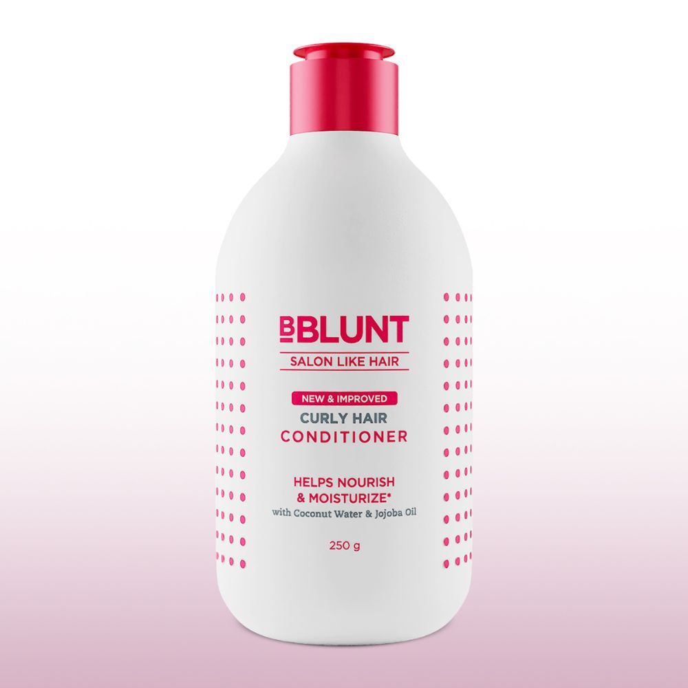 BBLUNT Curly Hair Conditioner with Coconut Water & Jojoba Oil (250g)