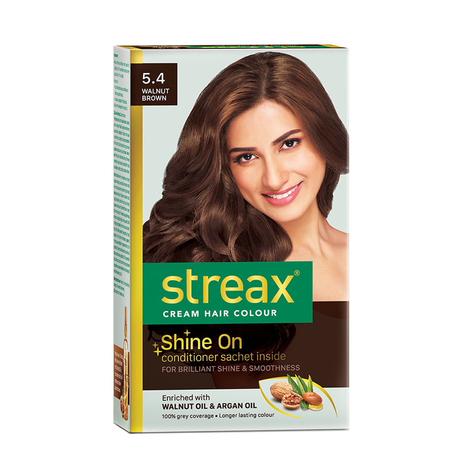 Buy Streax Hair Colour  Walnut Brown 35gm25ml 1s Online at Best Price   Crème