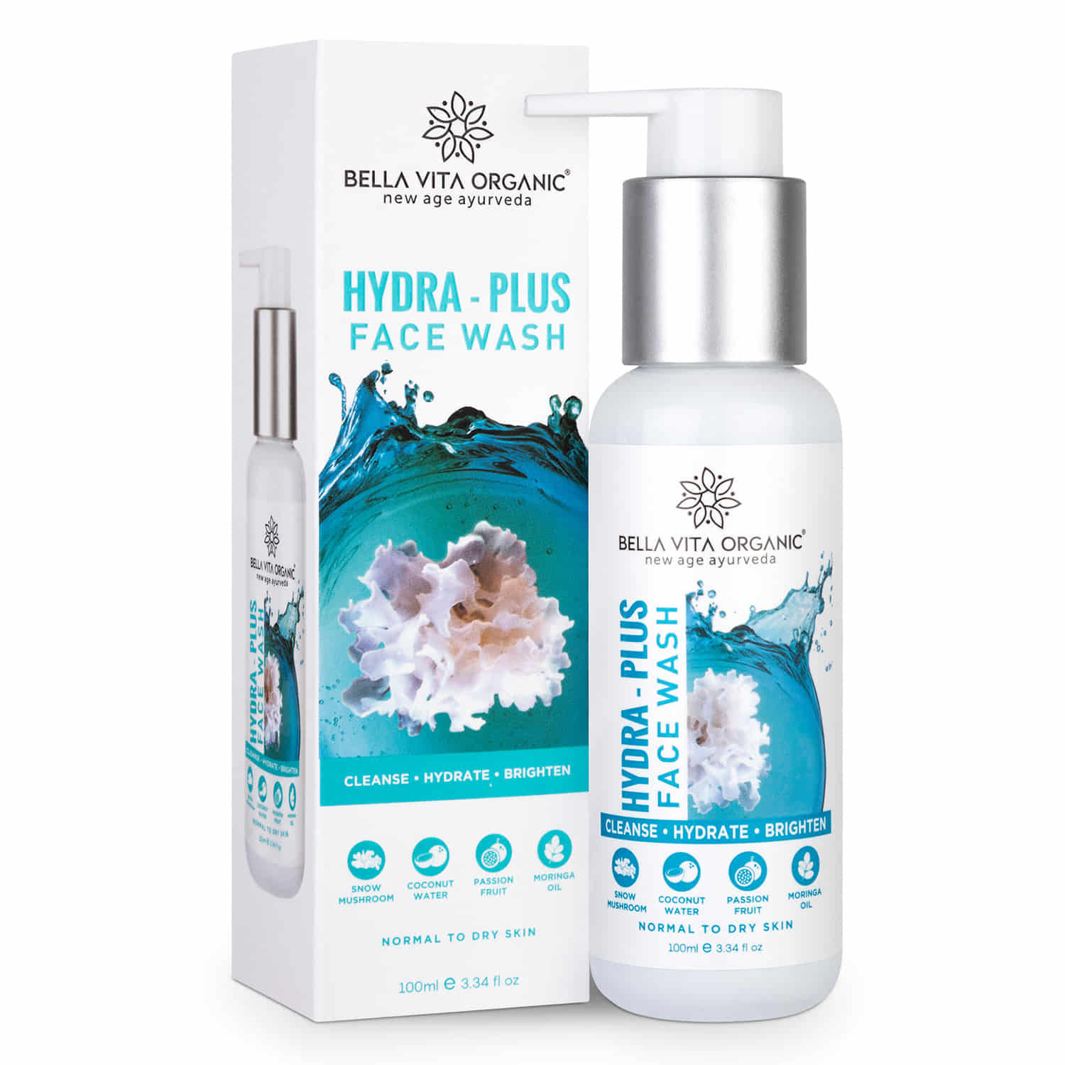 Bella Vita Organic Hydra Plus Face Wash 100 Ml bella-vita-organic-anti-acne-face-wash
