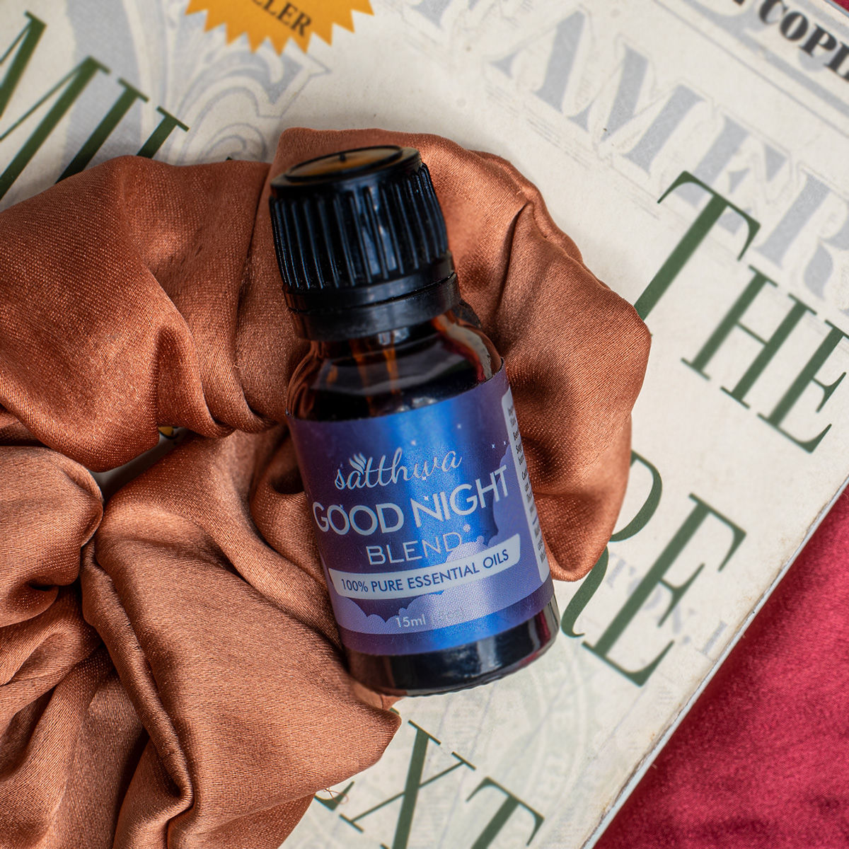 Satthwa Good Night Blend Essential Oil Lavender and Ylang Ylang for