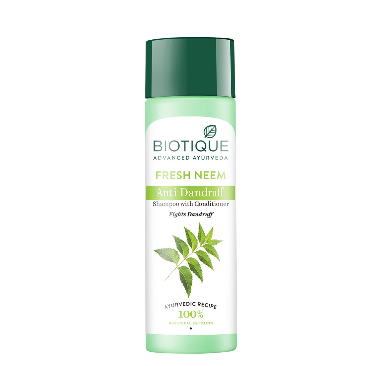 Perfekt Gøre en indsats hård Buy Biotique Bio Neem Margosa Anti-Dandruff Shampoo & Conditioner (190 ml)  Online | Purplle