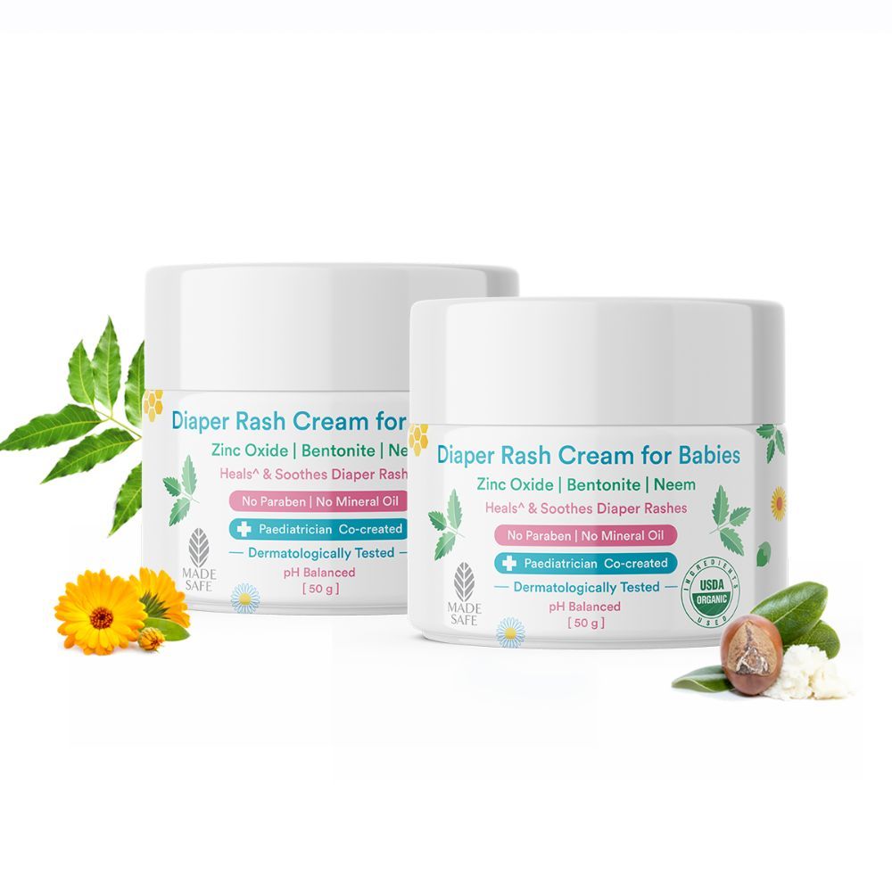 BabyChakra Diaper Rash Cream, Treats & Prevents Diaper Rash Non-Sticky ...