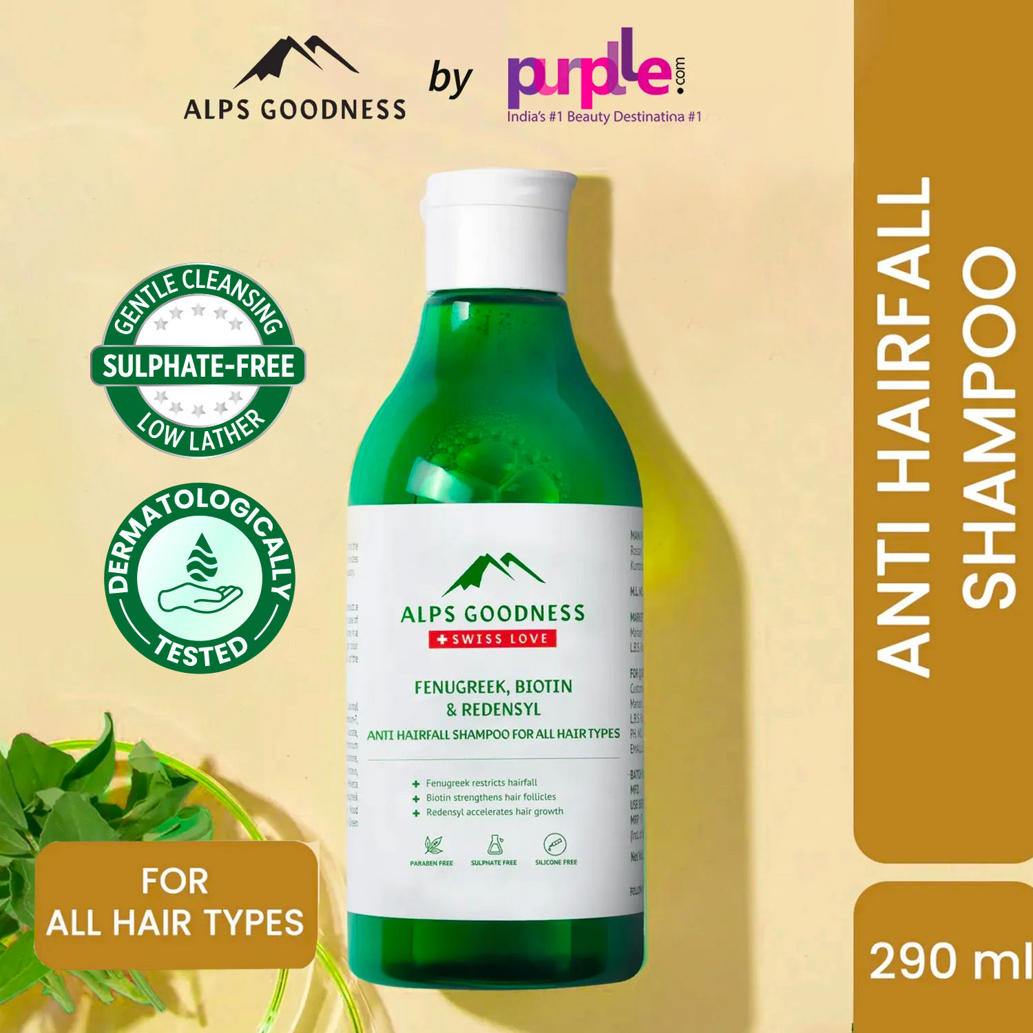 Alps Goodness Lavender Argan Oil  Vitamin E Hair Oil For Hair Shine   Nourishment 100 ml