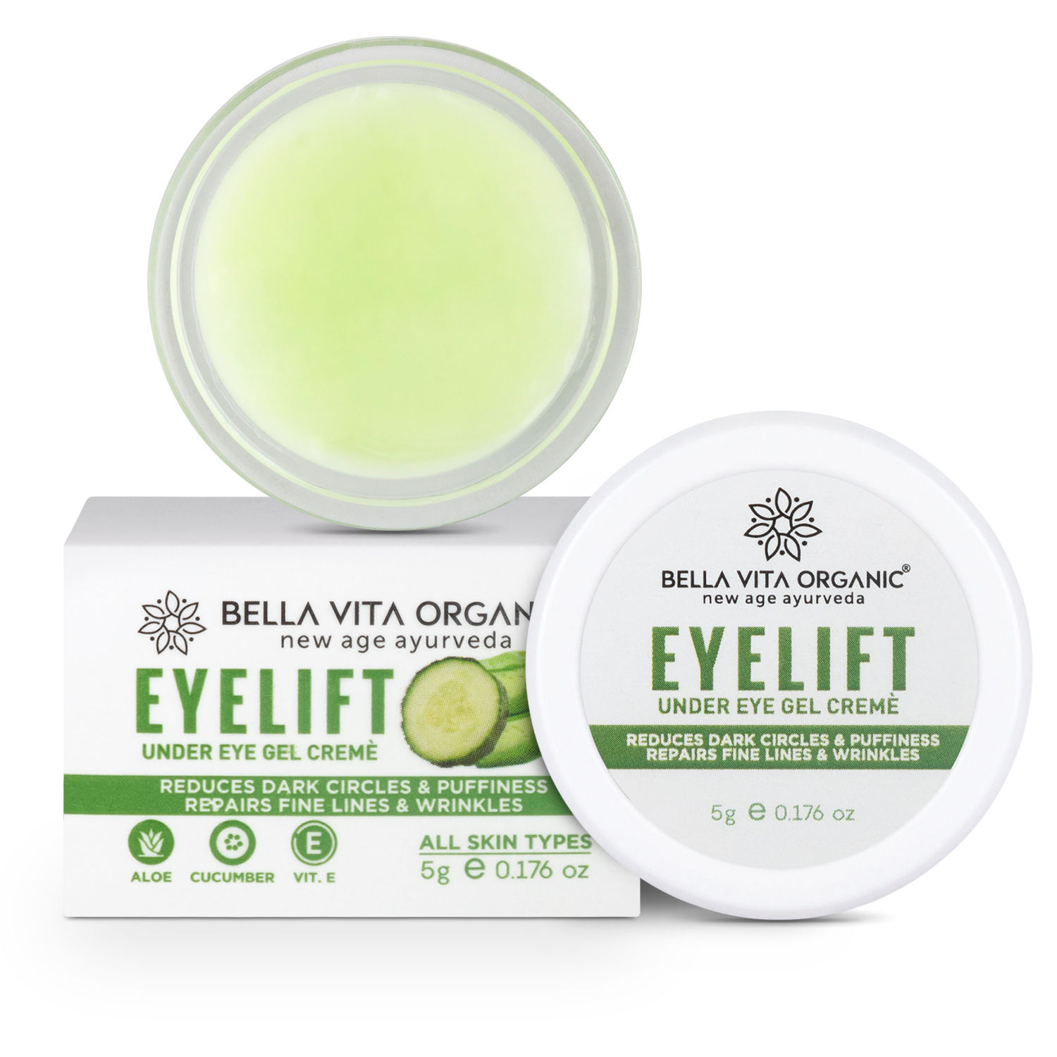 Bella Vita Organic Eyelift under eye gel creme5 gm