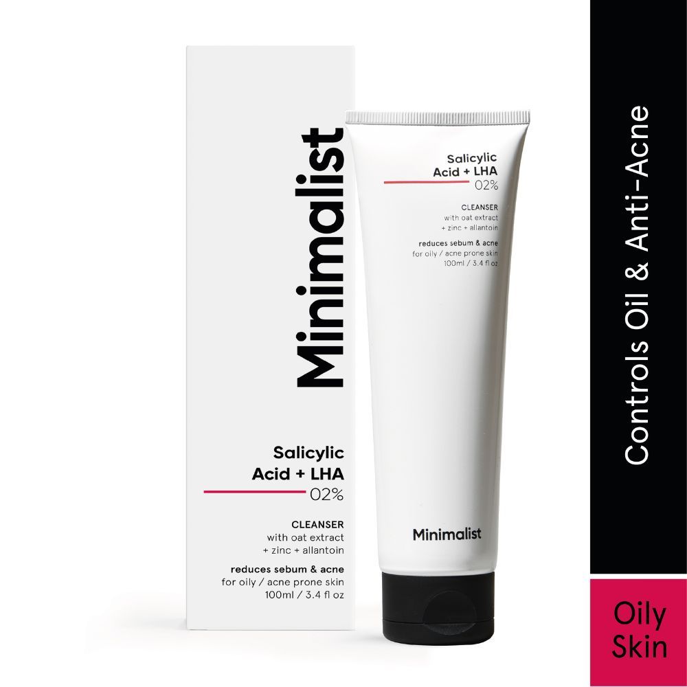 Minimalist Salicylic Acid + LHA 02 Cleanser for Oily / Acne Prone Skin
