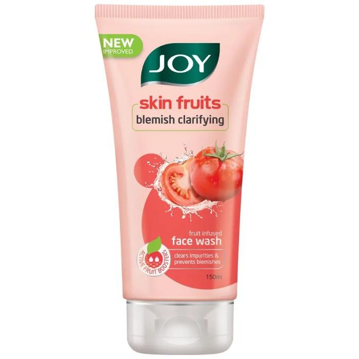 Joy Skin Fruits Blemish Clarifying Tomato Face Wash, For Normal to dry