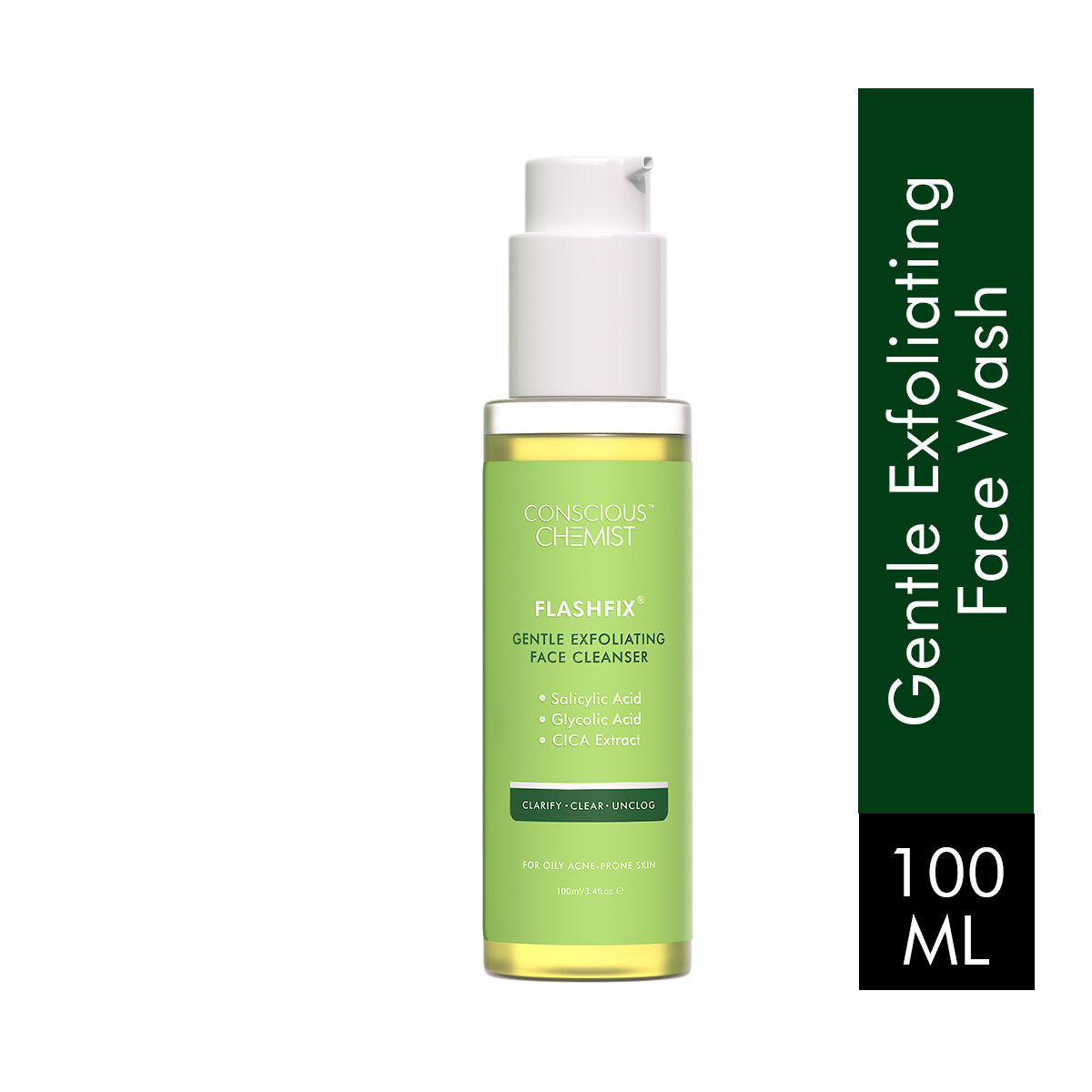 Conscious Chemist Gentle Oil Control Face Wash For Acne Prone Skin with