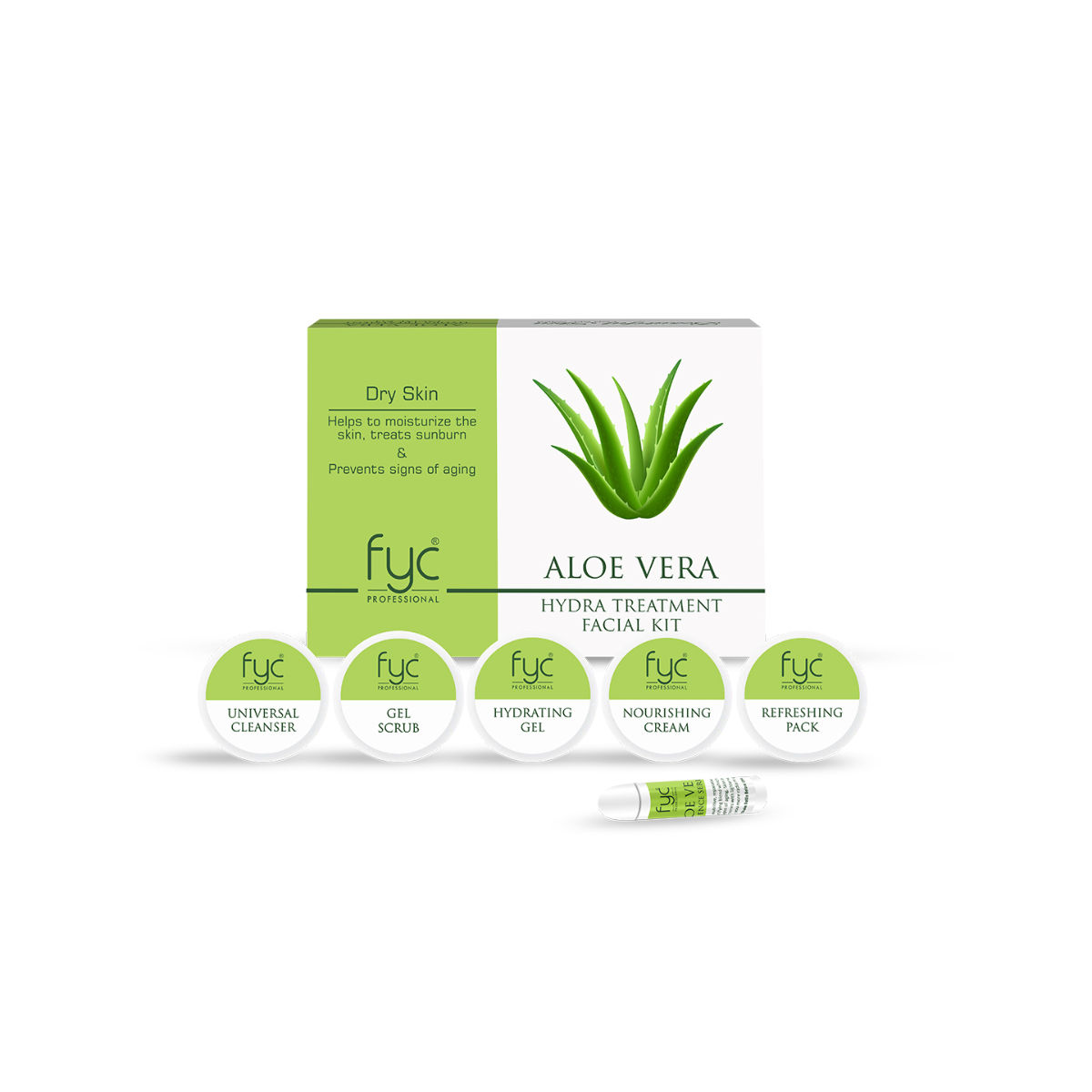 FYC Professional Aloe Vera Hydra Treatment Facial Kit 260 gm