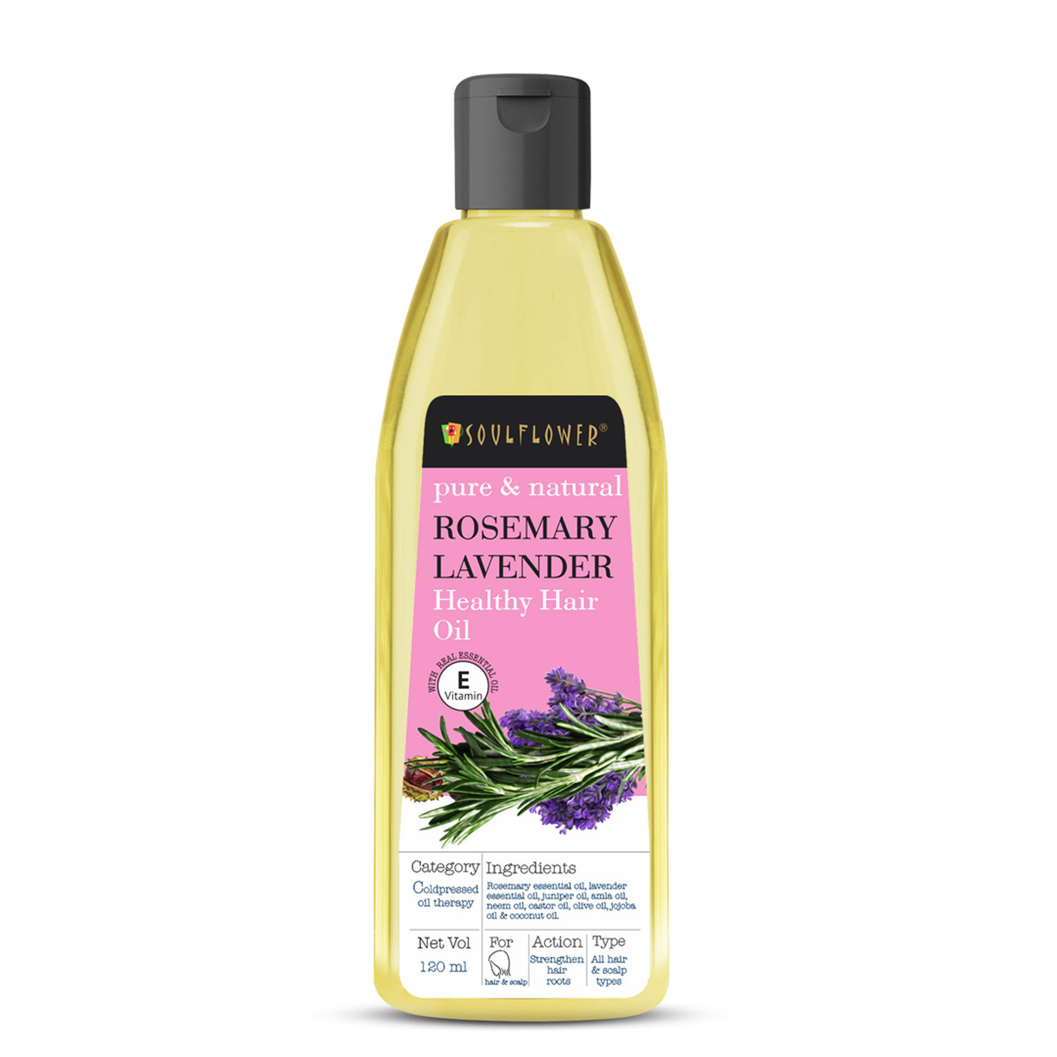 Rosemary Lavender Healthy Hair Oil for Thick Hair