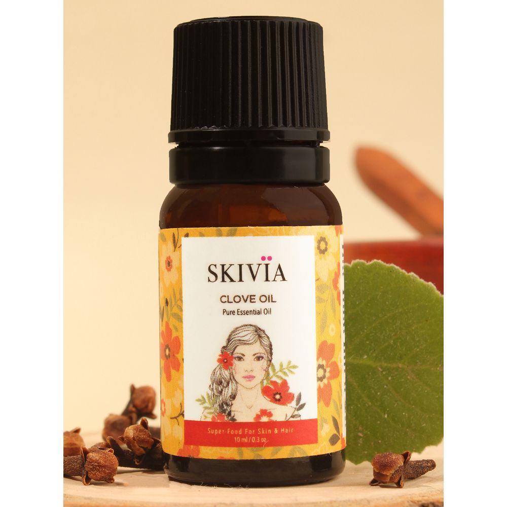 Skivia Clove Essential Oil 10 ml Contains AntiBacterial, Anti