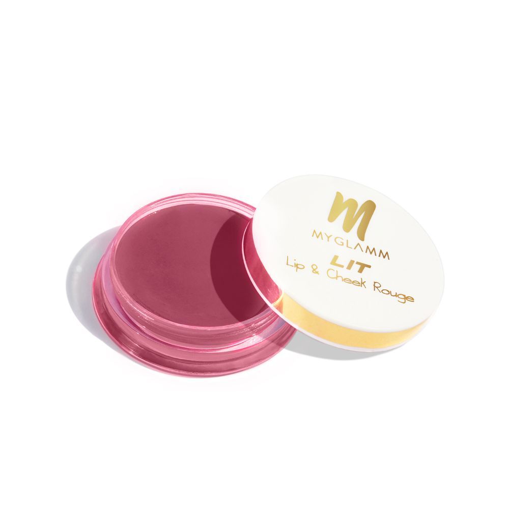 MyGlamm LIT Lip and cheek rouge-Berry Bliss (10g)