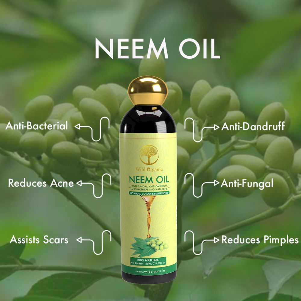 WILD ORGANIC Neem oil (120ml)