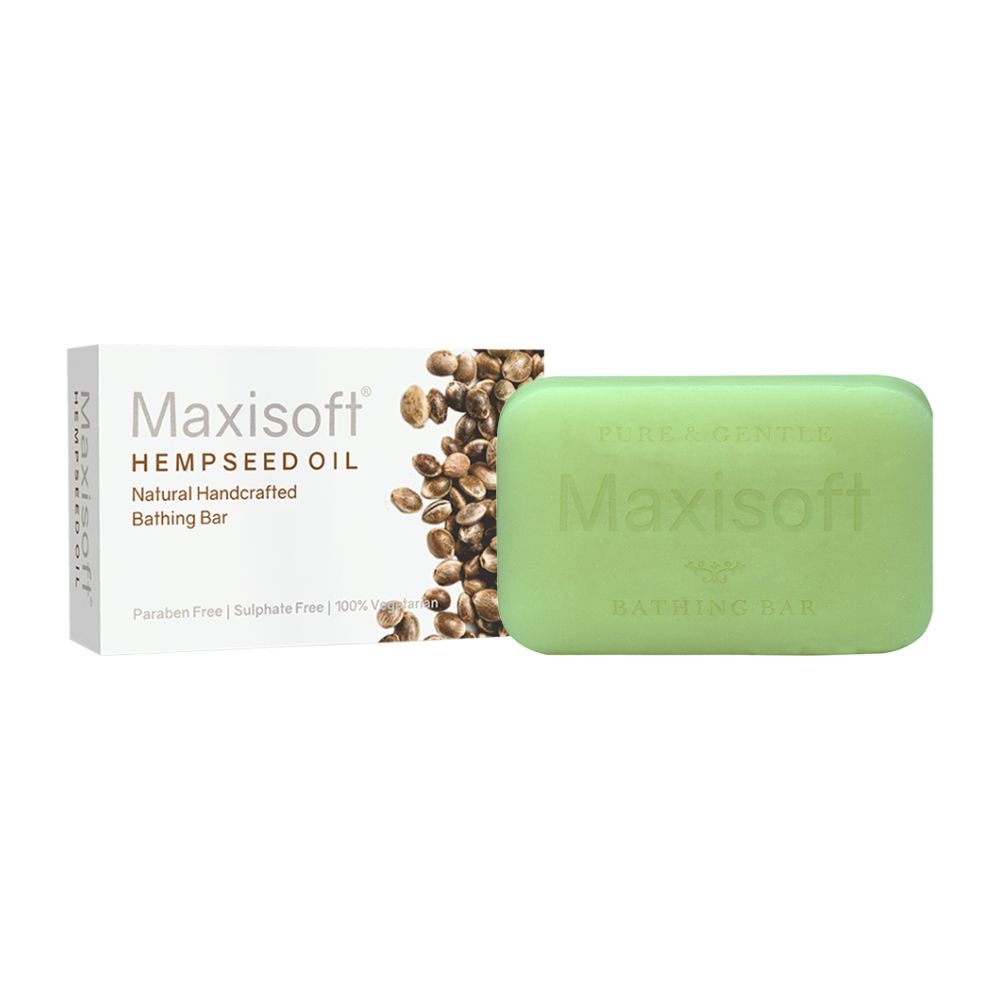 Maxisoft Hempseed Oil Moisturizing Bathing Soap With Hempseed Oil