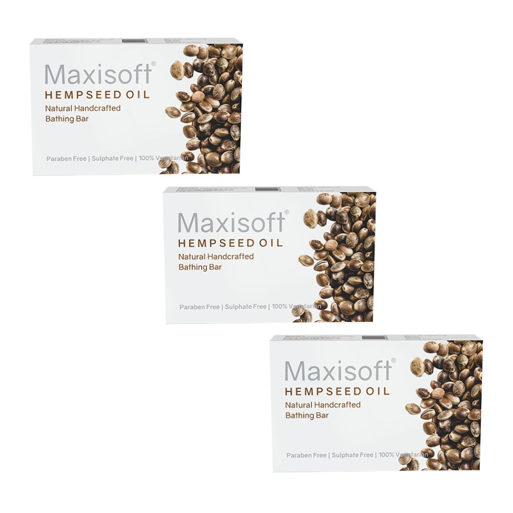 Maxisoft Hempseed Oil Moisturizing Bathing SoapWith Hempseed Oil