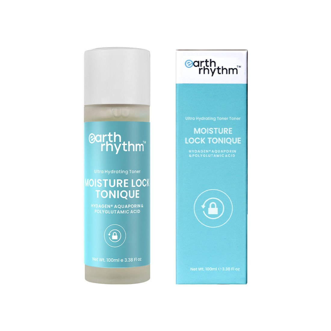 Earth Rhythm Moisture Lock Face Tonique/ Toner Hydration, Maintains