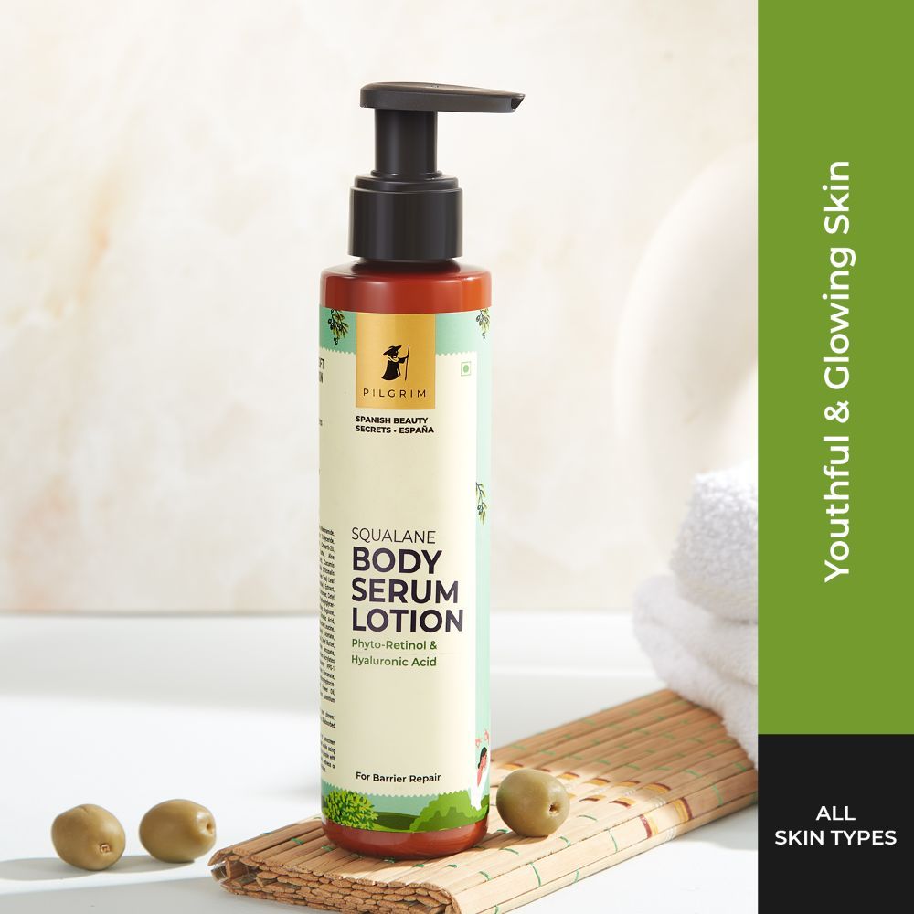 Pilgrim Squalane Body Serum Lotion With 5 Niacinamide & Ceramides