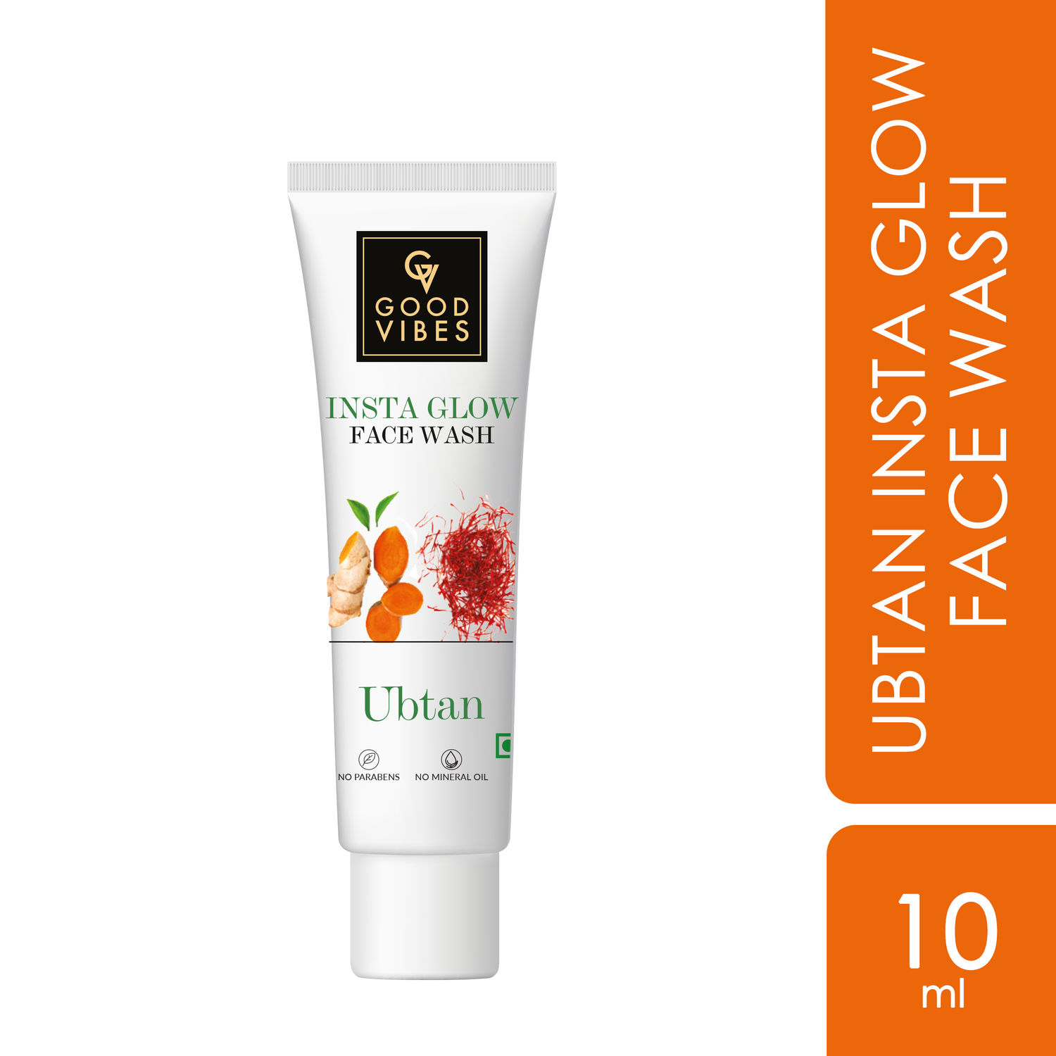 Good Vibes Ubtan Insta Glow Face Wash (10 ml)
