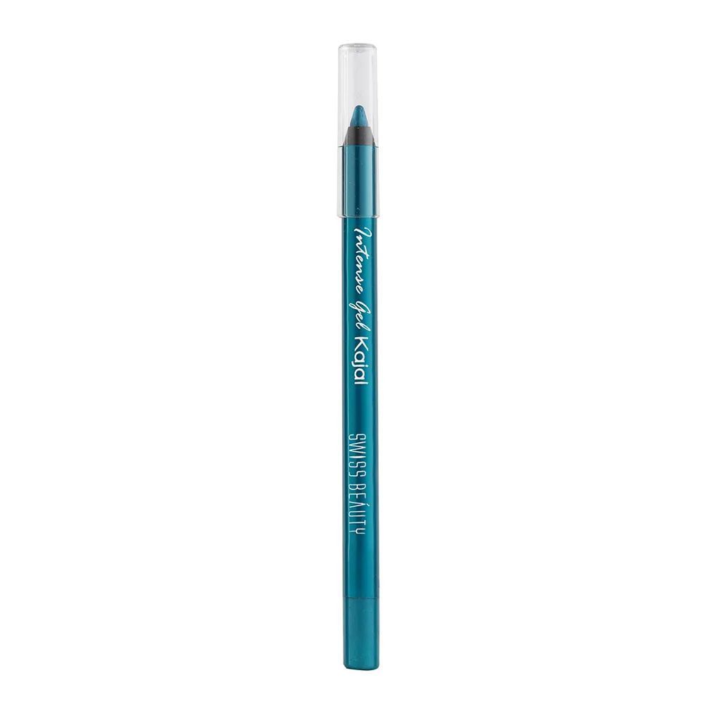Buy Swiss Beauty Intense Gel Kajal Eyeliner Turquoise 1.2 gm Online