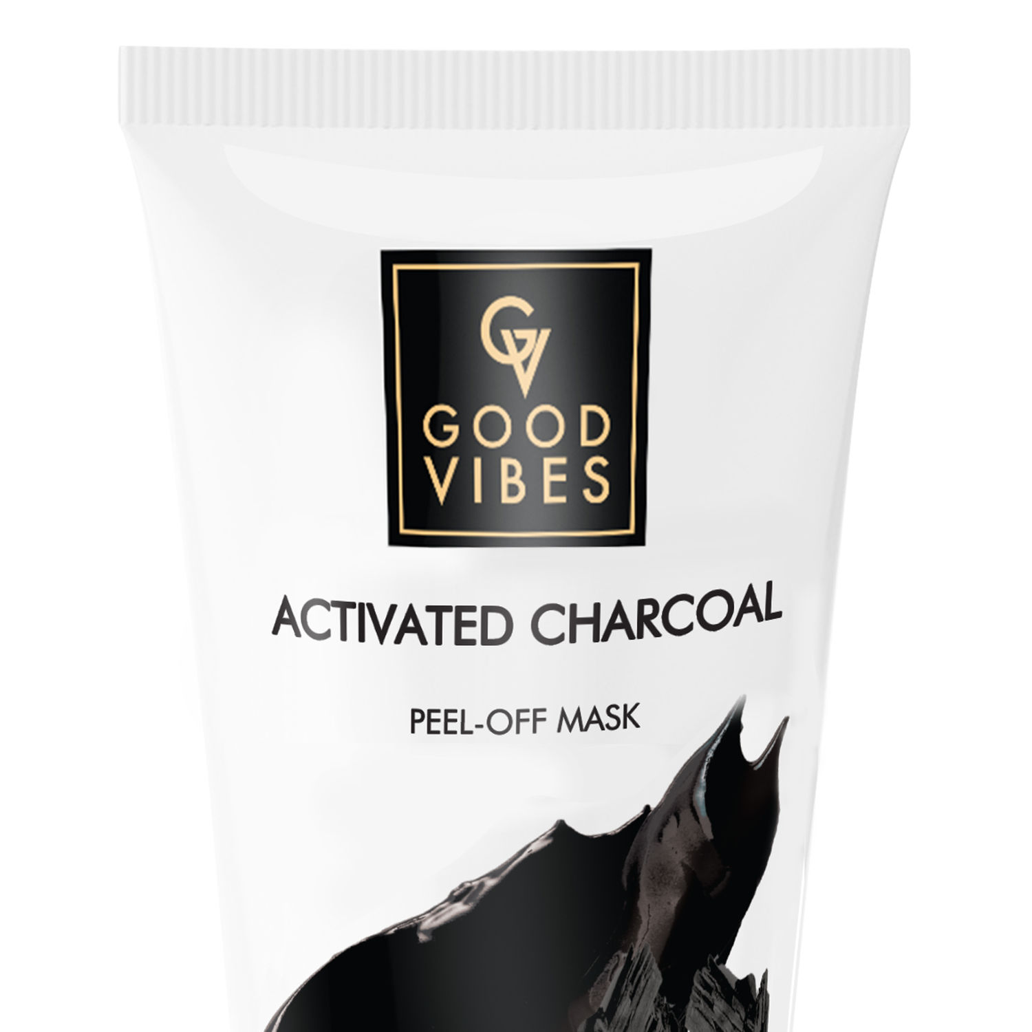 Good Vibes Activated Charcoal Peel Off Mask | Deep Pore Cleansing, Purifying | No Parabens, No Sulphates, No Mineral Oil, No Animal Testing (100 gm)