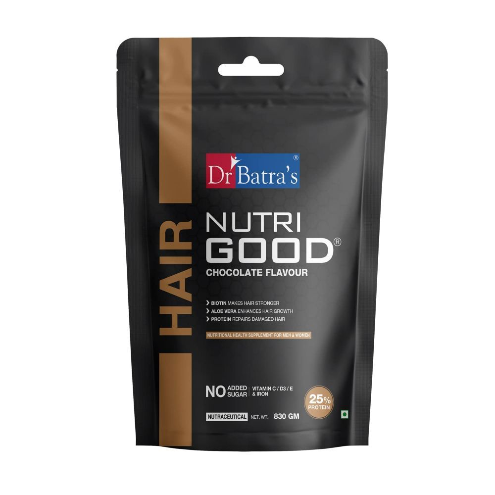 Dr Batra’s Nutri Good Chocolate for Hair Care. Improves Hair Growth. Fights Hair Loss. Prevent