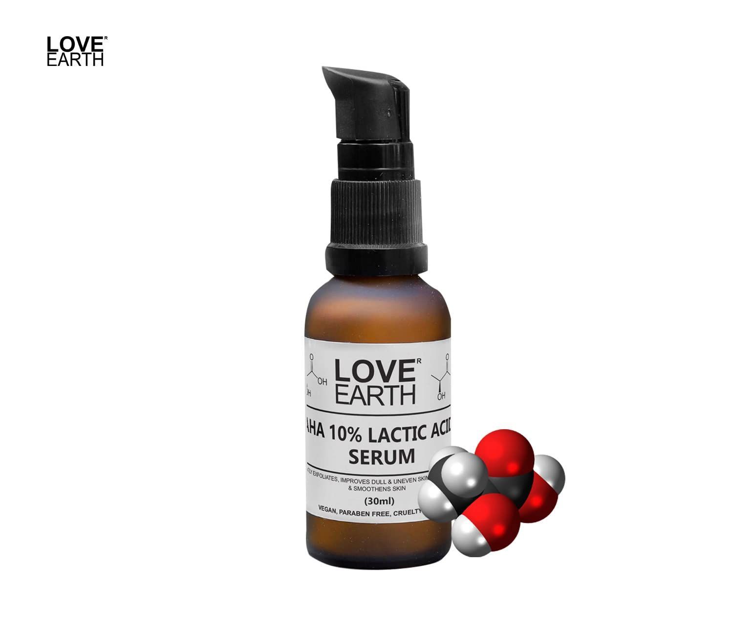 Love Earth Aha 10 Lactic Acid Serum