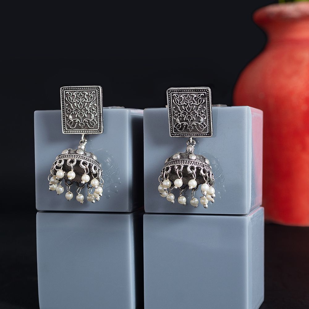 Gold jhumkas in 15 grams hotsell