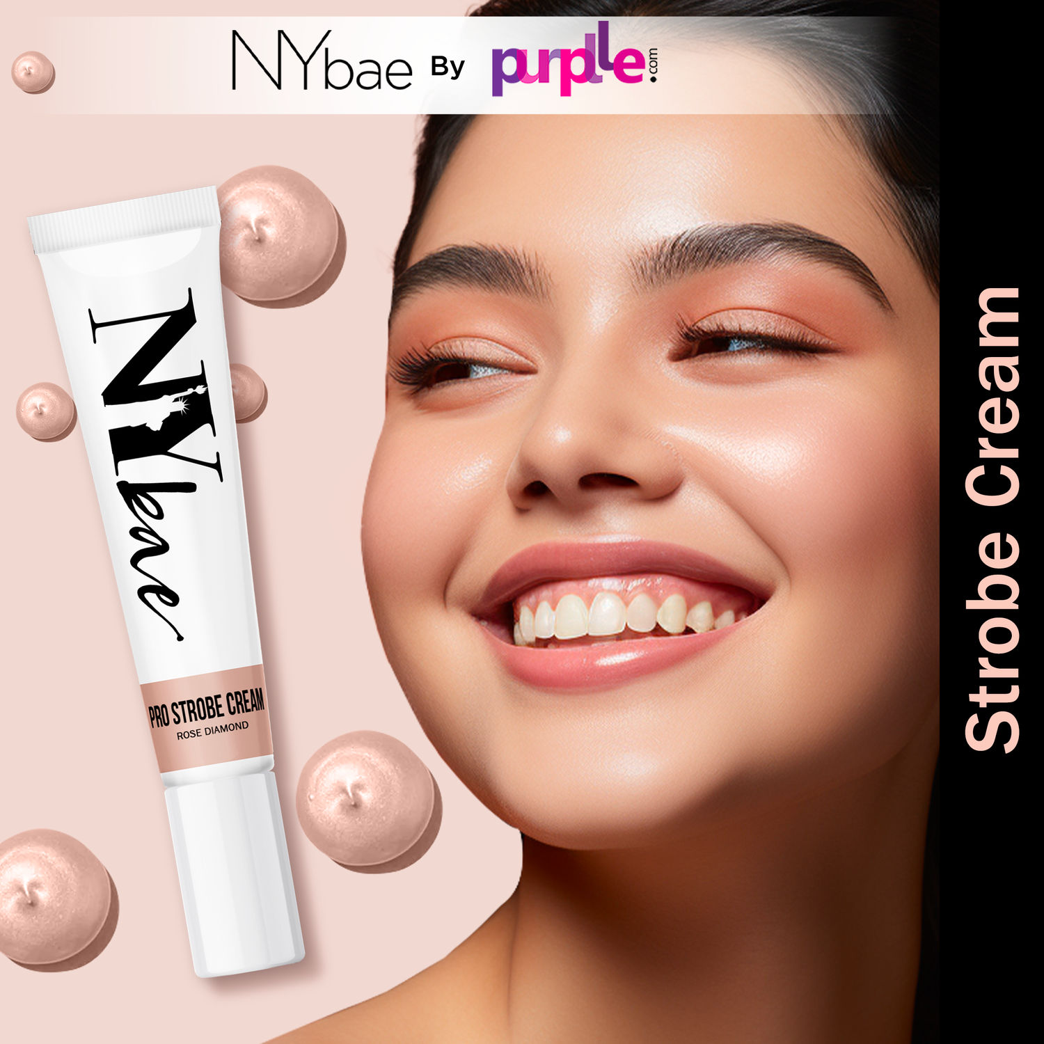 NY Bae PRO Strobe Cream Rose Diamond (12 gm)