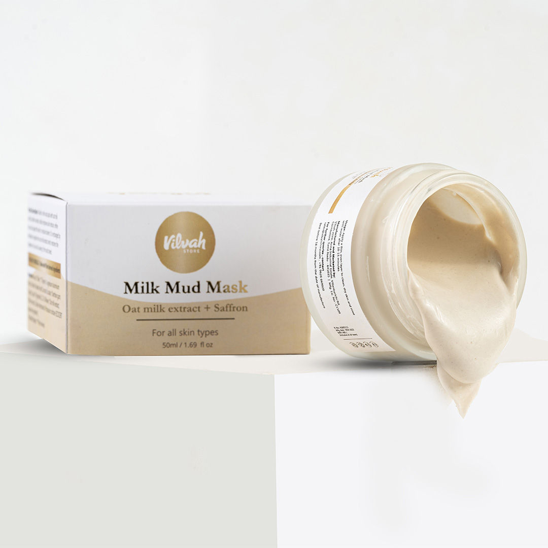 Vilvah Store Milk Mud Mask (50 ml)