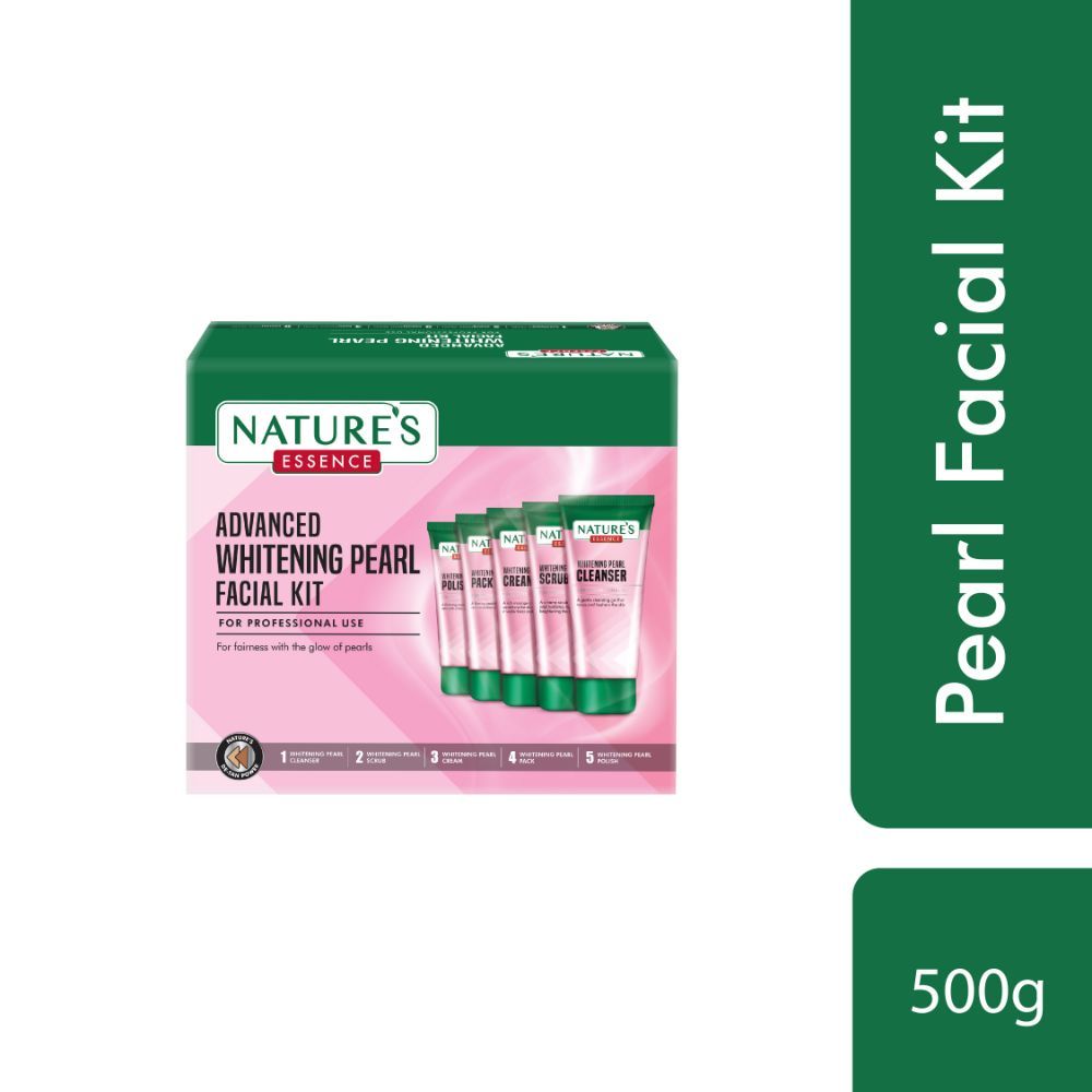 Nature's Essence Whitening Pearl Facial Kit (500 g + 100 ml)